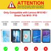 ALILANG Case for Lenovo Tab M10 /P10 /M10 HD Case 10.1 Inch, PU Leather Card Slot Shockproof Smart Cover for Tablet M10 TB-X505L/TB-X505F/TB-X605L/TB-X605F Case-Gray view 2