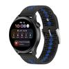 FitTurn Bands Compatible with Hero Band III Donerton, Popglory, CanMixs P22 & Motast Mugu Chalyh P36A P36B, AGPTEK LW31 Watch-20mm Air Holes Design Quick Release Bands Sport Strap (Tricolor-C) view 3
