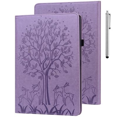 ALILANG Case for Lenovo Tab M10 Plus 10.6 inch [3rd Gen] 2022 Case (TB-125F/TB-128F), PU Leather Card Slot Shockproof Smart Cover for Tab M10 Plus 2022 Tablet Case-Purple