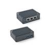 FriendlyElec Nanopi R5S Mini Router OpenWRT with Three Gbps Ethernet Ports 4GB RAM LPDDR4X Based in RK3568 Soc for IOT NAS Smart Home Gateway (with Metal Case) Support Debian Linux Ubuntu view 4
