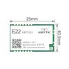 EBYTE Lora RF Wireless SMD Module 433MHz 470MHz E22-400T33S33dbm Long Distance 16km Antenna Interface IPEX Stamp Hole view 2