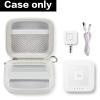 Chip Card Reader Scanner Case, Hard Carrying Bag Holder Fits Square A-SKU-0485 Contactless and Chip Reader with USB Charge Cable for EMV Chip Cards/Apple Pay/Android Pay/More - White by COMECASE view 2