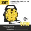 50FT Retractable Cord Reel and 25FT Portable Cord Reel view 3