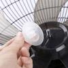 iiniim Fan Blades, Plastic Five-Leave Fan Blade Replacement for 16 inch Household Standing Pedestal Fan Table Fanner General Accessories Black One Size view 4