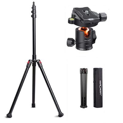 25mm Metal Tripod Ball Head & 86.6 inch /220 cm Tripod Light Stand