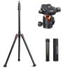 25mm Metal Tripod Ball Head & 86.6 inch /220 cm Tripod Light Stand
