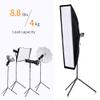 25mm Metal Tripod Ball Head & 86.6 inch /220 cm Tripod Light Stand view 4