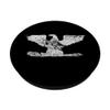 US Army Rank - Colonel (O-6) - COL Vintage Look PopSockets Swappable PopGrip view 2