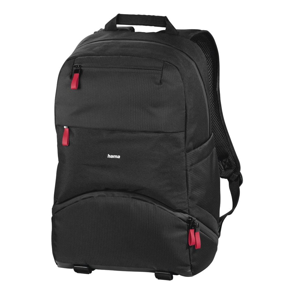 Hama Unisex Matera Backpack Camera Backpack (Pack of 1), Black, 27 x 14 x 14 cm, 27cm x 14cm x 14cm