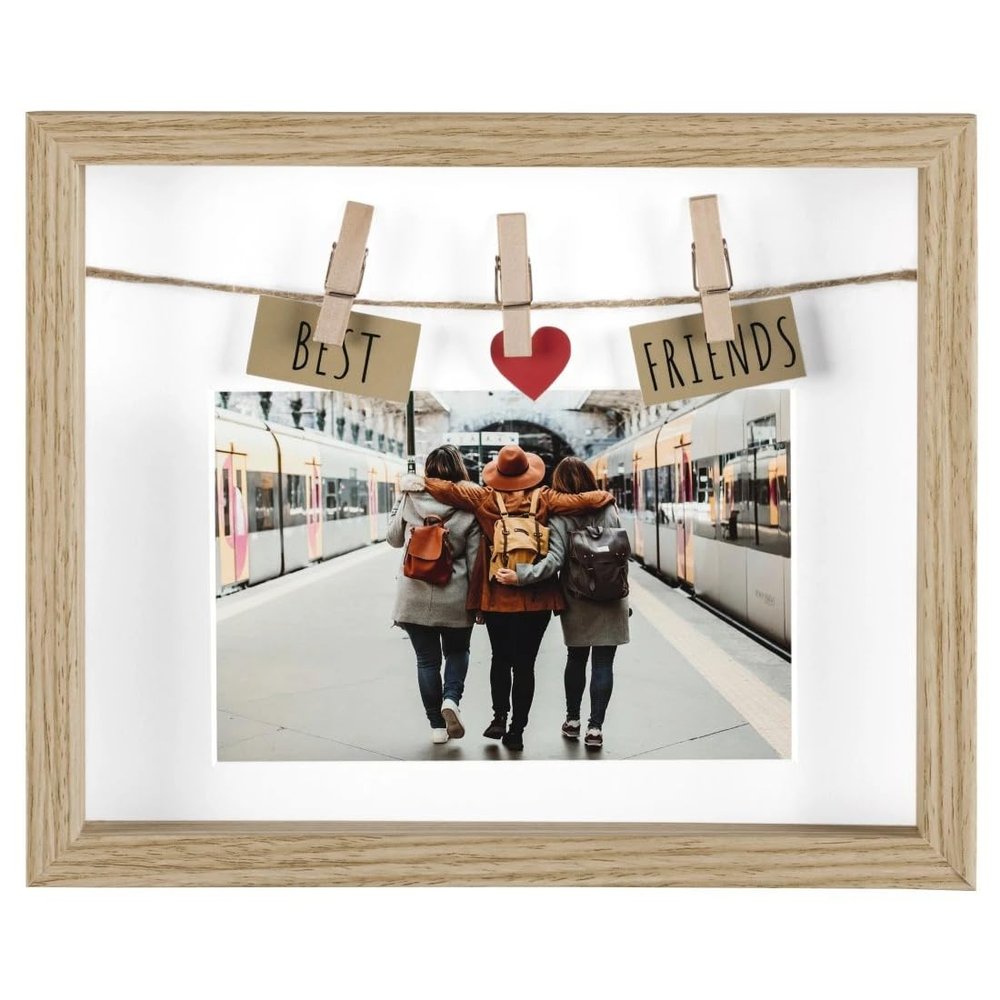 [MDF Photo Frame / German Hama Best Friends Official Import Product] German Design / German Quality Control / Features Stylish European Design / Compatible with 4.9 x 6.9 inch (10 x 15 cm) Photo