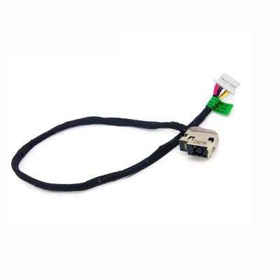 Fleshy Leaf DC Power Jack Harness Cable Replacement for HP 14-AX 17-G 17-S 799750-F23 799750-S23 799750-T23 799750-Y23