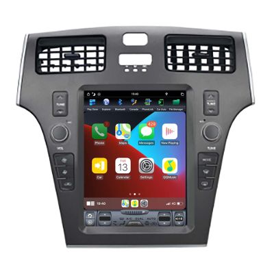 ZWNAV 10.4 Inch Tesla Style Touch Screen Radio for Lexus ES ES300 ES330 XV30 2001-2005 Car Stereo Android Auto GPS Navigation Multimedia Video Player Head Unit Carplay