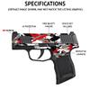MightySkins Skin Compatible with Smith & Wesson M&P 9mm Shield EZ M2.0 - Panda Hello | Protective, Durable, and Unique Vinyl Decal wrap Cover | Easy to Apply | Made in The USA view 2