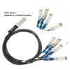 100G QSFP28 DAC Cable,100G High Speed Cable 1 Meter Distance QSFP28 to 4 SFP28 Interface Active Optical Cable 100 Gigabit Fiber Optic Active Cables view 3