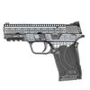 MightySkins Skin Compatible with Smith & Wesson M&P 9mm Shield EZ M2.0 - Black Aztec | Protective, Durable, and Unique Vinyl Decal wrap Cover | Easy to Apply | Made in The USA view 1