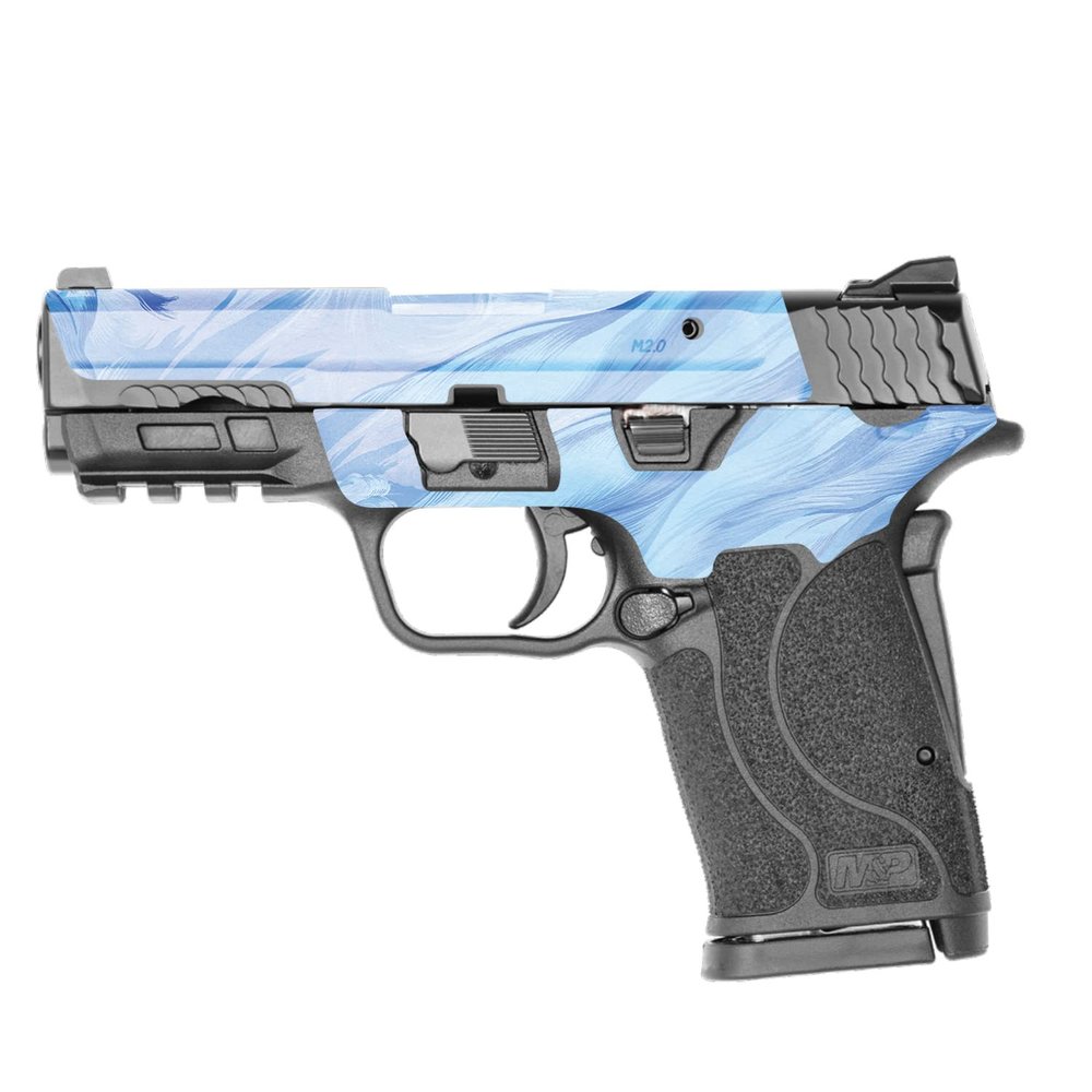 MightySkins Skin Compatible with Smith & Wesson M&P 9mm Shield EZ M2.0 - Imaginary | Protective, Durable, and Unique Vinyl Decal wrap Cover | Easy to Apply | Made in The USA