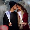 NUDALA 12 Pack White Glow Sticks Light Up Fiber Optic Stick Glow Wands Bulk with 3 Flashing Models for July 4th Christmas Halloween Birthday Wedding Bachelorette Concerts Clubs view 3
