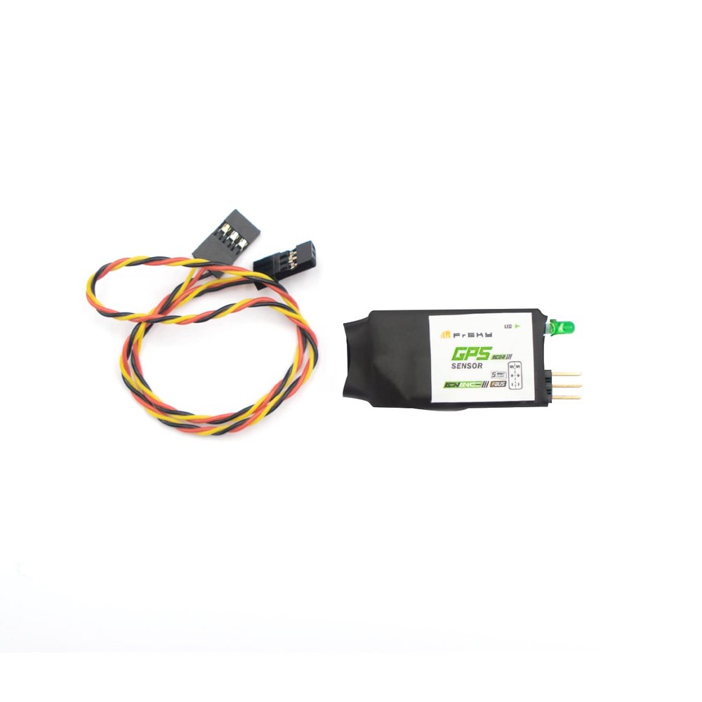 FrSky ADV GPS Sensor FBUS & S.Port Compatible High Precision Position Speed & Altitude Telemetry UTC Time Sync Support for ETHOS Radios Built-in Patch Antenna
