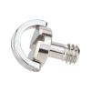 D Shaft D-Ring 1/4" Tripod Screw QR Plate Screw Mounting Camera Screw.-2 pcs. view 2
