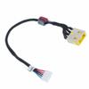 Fleshy Leaf DC Power Jack Harness Cable Replacement for Lenovo G510s G500S G505S 90202872 DC30100P200 view 2
