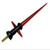 VMS RACING 5.4 inch Big Red Light Saber Blade Laser Sword Antenna in CNC Machined Billet Aluminum Short Compatible with BMW Motorcycle K1600GT K1600GTL R1200RT view 1