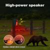Comboss Solar Motion Sensor Sound Alarm for Outdoor- Adjustable Volume Recording Function - 130db Sound Security Siren and 6LED Flashing Warning Strobe Light for Home-Villa-Farm-Barn view 4