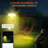 JJC Security Floodlight Camera Outdoor, 1080P Smart Motion Sensor Outdoor Lights with Camera(4 Working Modes), Super Bright 4600 Lumen 110dB Siren IP65 Light, 2-Way Talk(Don't Support SD Card) view 4