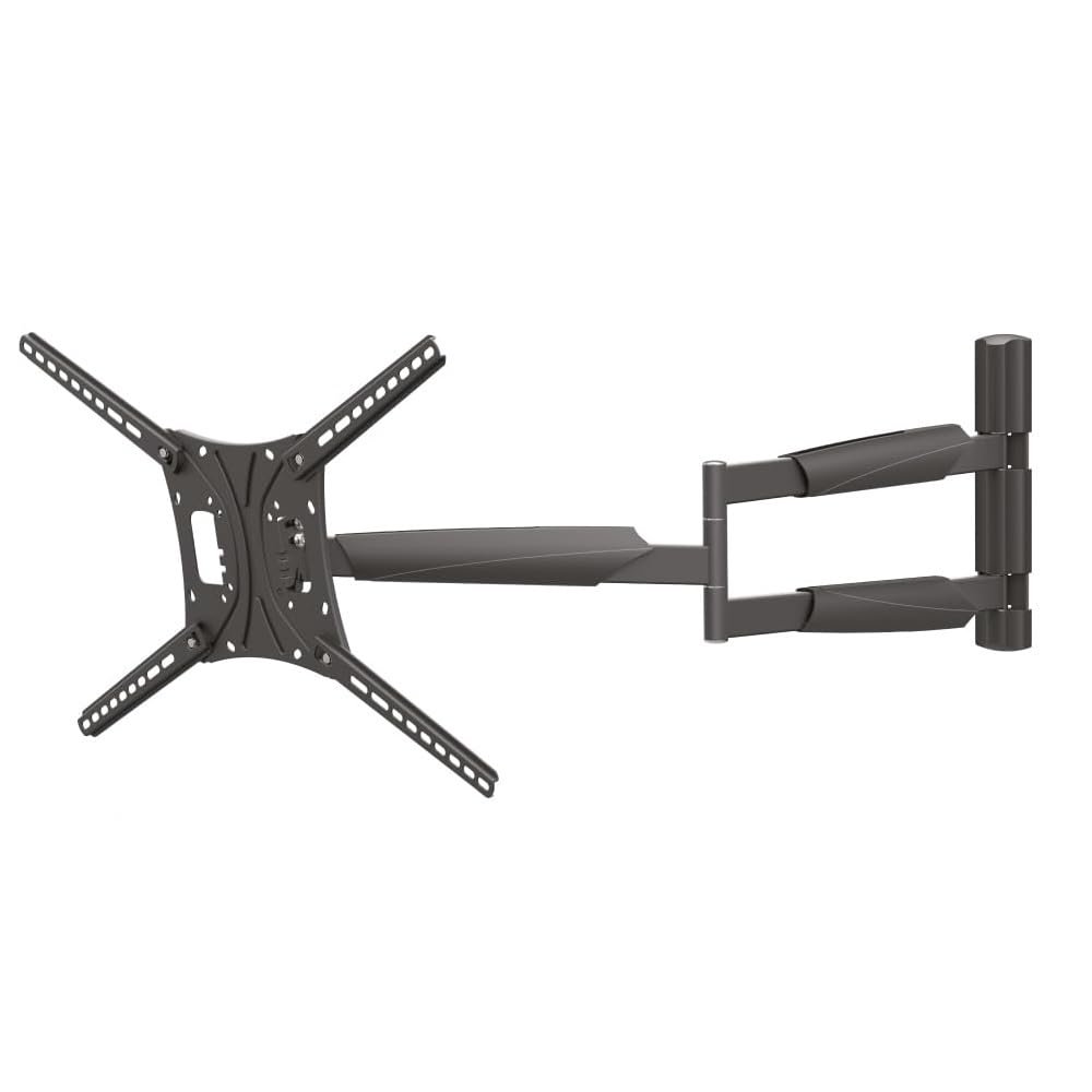 Barkan 102cm Long TV Wall Mount, 13-83 inch Full Motion Articulating - 4 Movement Flat/Curved Screen Bracket, Holds up to 50kg, Extremely Extendable, Fits LED OLED LCD