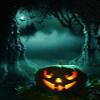 10x20ft Old Tree Hole Scary Pumpkin Light Backdrops for Photography Halloween Castle Bats Photo Background for Party view 2