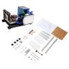 ITX Computer Open Case Bracket, Mini ITX PC Test Bench Open Air Frame Overclock Case Computer Mount Aluminum Chassis Support Graphics Card(Silver) view 3