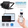 NEEWER X12 Aluminum Teleprompter with RT-110 Remote Control (Connected via Bluetooth on NEEWER Teleprompter App) & Carry Case, Compatible with iPad, iOS/Android Tablets, Smartphones, DSLRs (Black) view 4