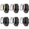 Compatible with Garmin Venu Sq Waterproof Protective Case Soft TPU Plated All Around Scratch-Proof Screen Protector Cover for Garmin Venu Sq GPS Smartwatch (6Pack) view 1