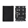 Acxico 1Pcs 2.5 Inch SATA to mSATA SSD Enclosure Converter Internal/External Adapter view 1
