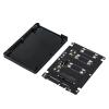 Acxico 1Pcs 2.5 Inch SATA to mSATA SSD Enclosure Converter Internal/External Adapter view 2