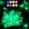 100 Pcs Green Balloon Light with Loop for Hanging, Mini Ball Lamp Round Tiny Led Light for Paper Lanterns Balloons Vases Birthday Party Event Wedding Halloween Christmas Decoration view 1