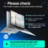 Magnetic Privacy Screen Compatible with MacBook Air 13.6" 2022, 2023, 2024, M2, M3 Anti-Blue Light Laptop Screen Protector Filter Blue Light Blocking Filter view 2