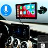 Eaglerich Wireless Carplayer & Android Auto 7" IPS Touchscreen Car Radio Receiver with Mirror Link,Built-in reversing Camera,BT,FM Universal Windshield Mounted+32GB SD Card view 3