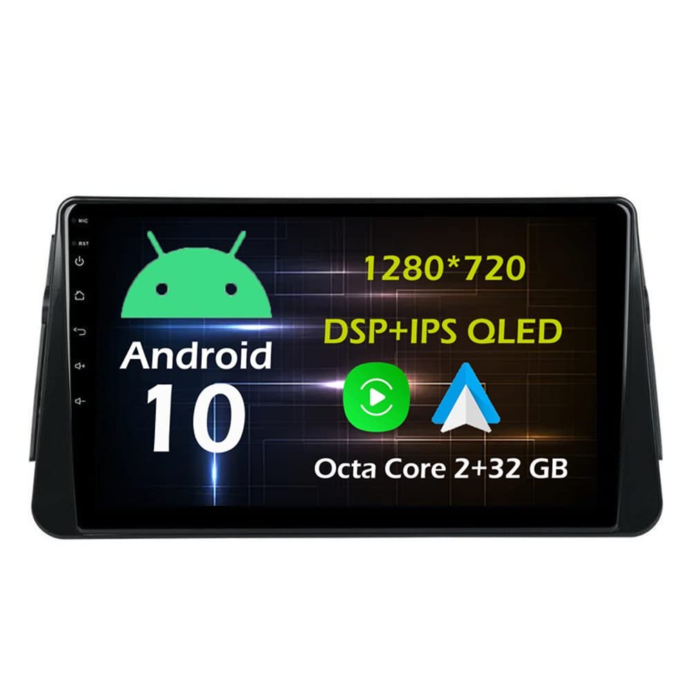 10.1'' Android 10 in Dash Car Stereo Radio Fit for Nissan Kicks 2017 2018 GPS Navigation Head Unit Carplay Android Auto DSP 4G WiFi Bluetooth