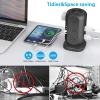 AOFO Long Extension Cord 15 ft Power Strip Tower, Surge Protector 12 AC Outlets 4 USB(1 USB C) Ports, Charging Tower Overload Protection with Multiple Outlets for Home Office view 3