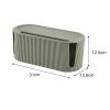 Cable Management Box Cable Storage Box Power Supply Board Charger Socket Manager Used to Hide Cables and Power Strip Storage Box Home Office Protector Cable Tidy Box (Color : Coffee) view 2