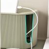Cable Management Box Cable Storage Box Power Supply Board Charger Socket Manager Used to Hide Cables and Power Strip Storage Box Home Office Protector Cable Tidy Box (Color : Coffee) view 3