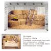 10x10ft Autumn Backdrop Grain Pile Straw Pile Halloween Photography Background Harvest Season Fall Baby Children Photo Backdrops Pictures view 4