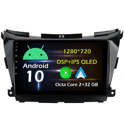 10.1'' Android 10 in Dash Car Stereo Radio Fit for Nissan Murano 2015 16 17 18 19 20 GPS Navigation Head Unit Carplay Android Auto DSP 4G WIFI Bluetooth