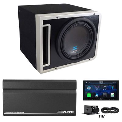 ALPINE iLX-407 7" Car Monitor in-Dash Carplay Android Auto Receiver HD Radio
