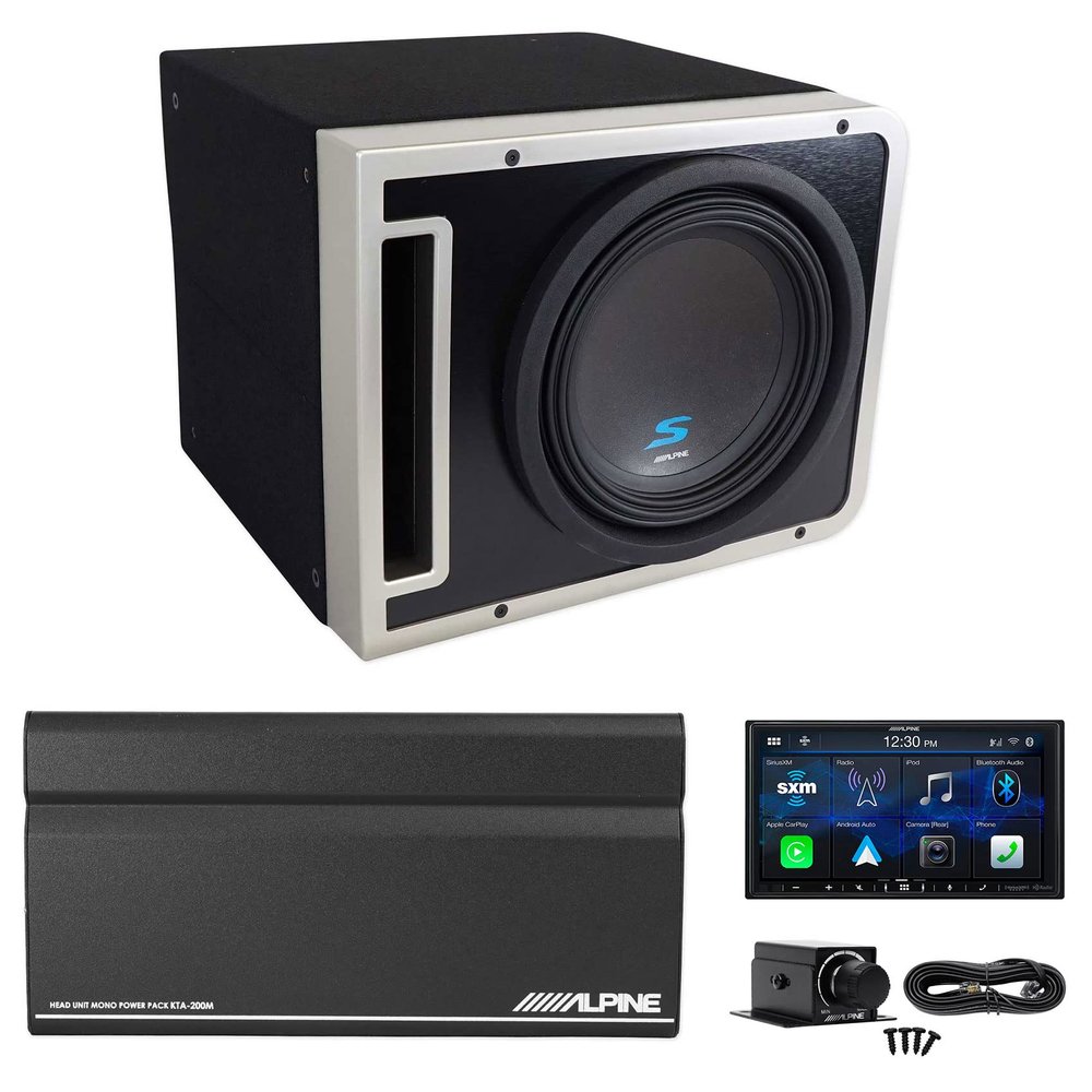 ALPINE iLX-407 7" Car Monitor in-Dash Carplay Android Auto Receiver HD Radio