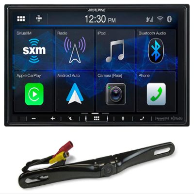 ALPINE iLX-407 7" Car Monitor in-Dash Carplay Android Auto Receiver HD Radio