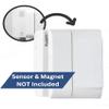 Ring Alarm Magnet Riser | 2 Pack Set with 3M Adhesive - Easy Mount to Any Doorway, Window, and Entryway | Ring Sensor/Magnet Not Included (1 inch) view 3