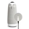 Owl Labs Meeting Owl 3 and Expansion Mic for Meeting Owl 3 - Extend Audio Reach in Larger Spaces by 8 feet (2.5 Meters) in The Direction of The mic. view 1