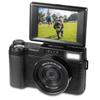 Minolta 30MP Digital Camera  2.7K Ultra HD Video, 3-inch 180 LCD Screen, Face Detection, Anti-Shake, 9 Scene Modes, Photo Burst, Panorama, CMOS Sensor, 32GB Card (Black) view 2