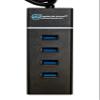 Everything But Stromboli 4-Port USB 3.0 Type-A Flash Drive Hub 3.0 USB 20 inch Cable, Tool Free Type, Read/Write speeds up to 600MB/s, Works with Samsung, PNY, Kingston, SanDisk Thumb Drives view 2
